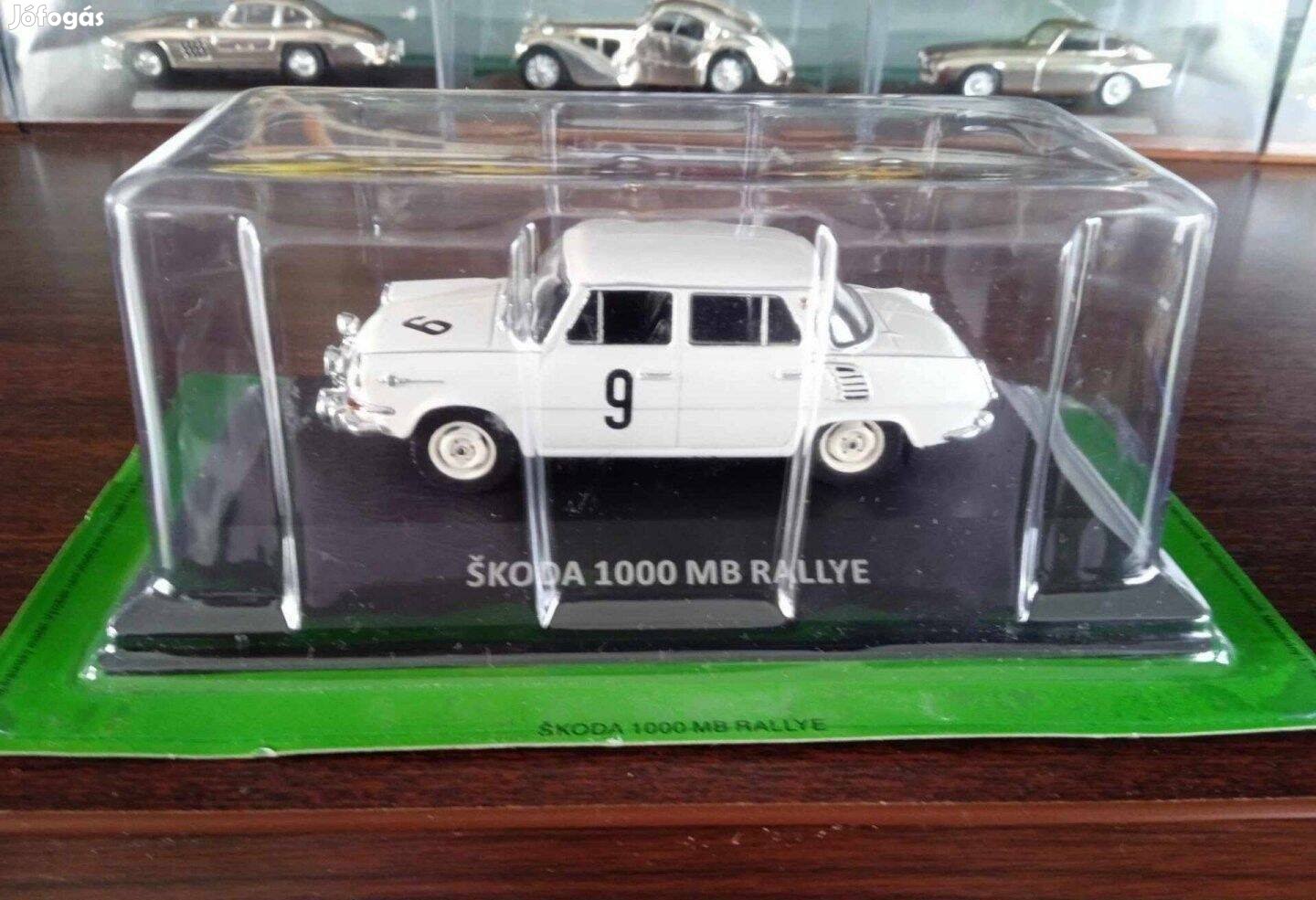 Skoda 1000 MB rally kisauto modell 1/43 Eladó