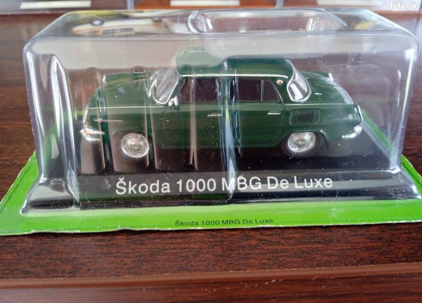 Skoda 1000 Mbg De Luxe kisauto modell 1/43 Eladó