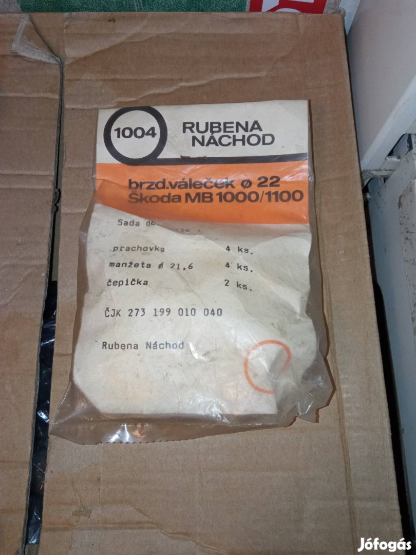 Skoda 1000mb rubena fékmunkahenger felújító 