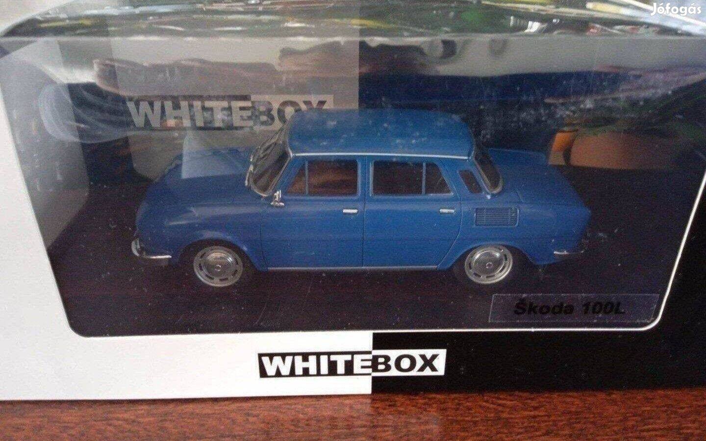 Skoda 100L White-Box kisauto modell 1/24 Eladó