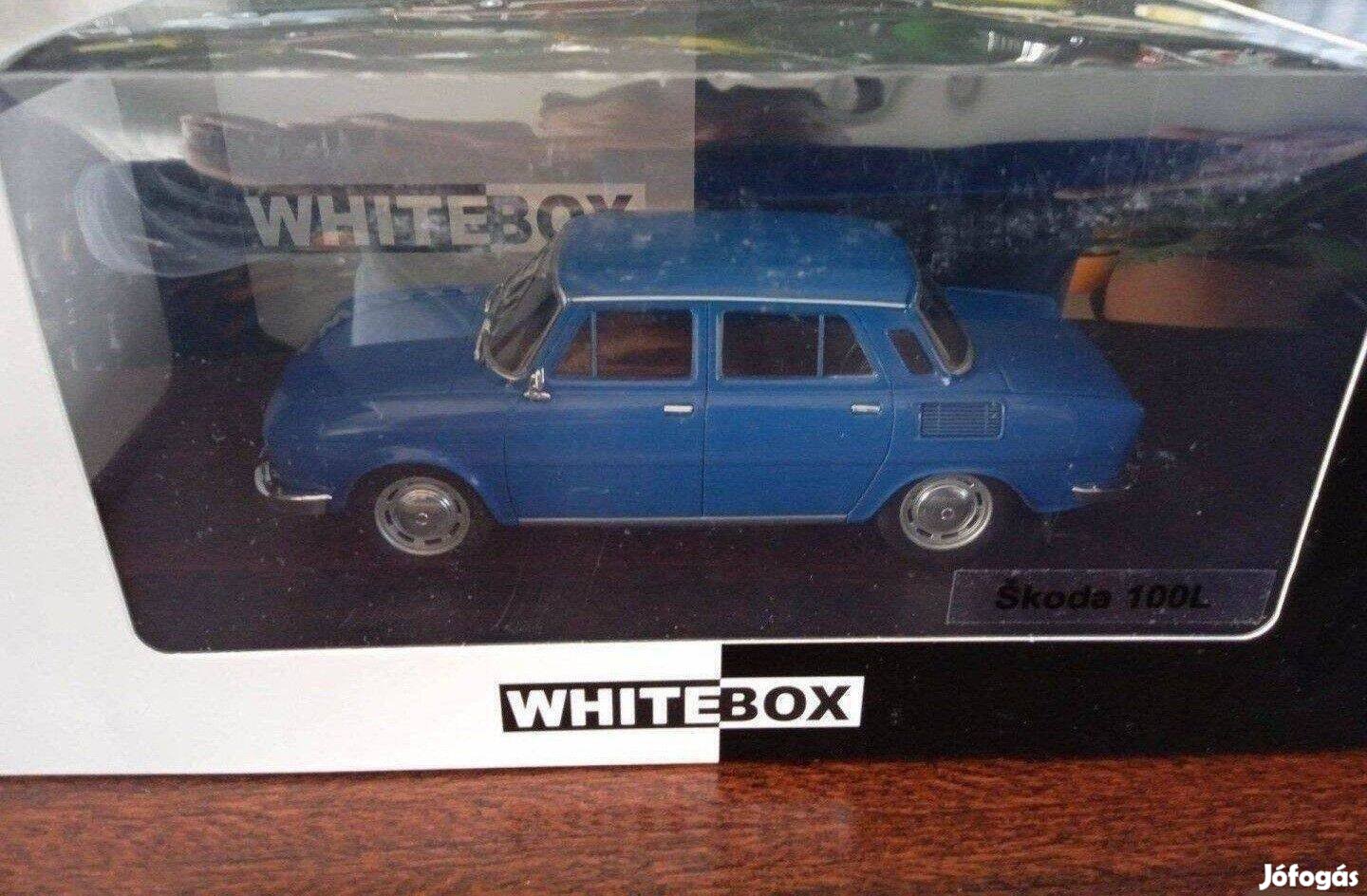 Skoda 100L White-Box kisauto modell 1/24 Eladó