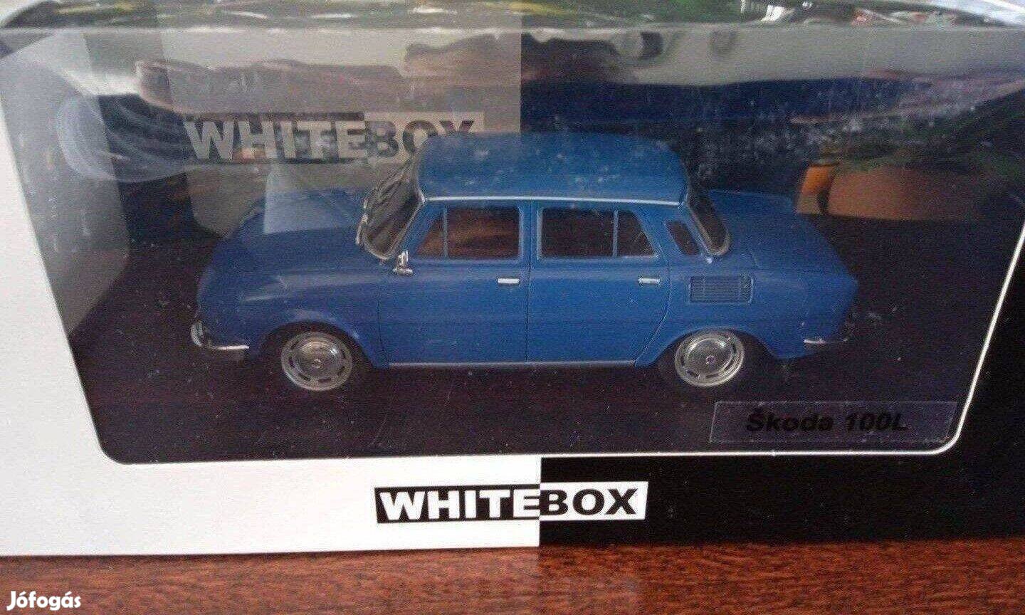 Skoda 100L White-Box kisauto modell 1/24 Eladó