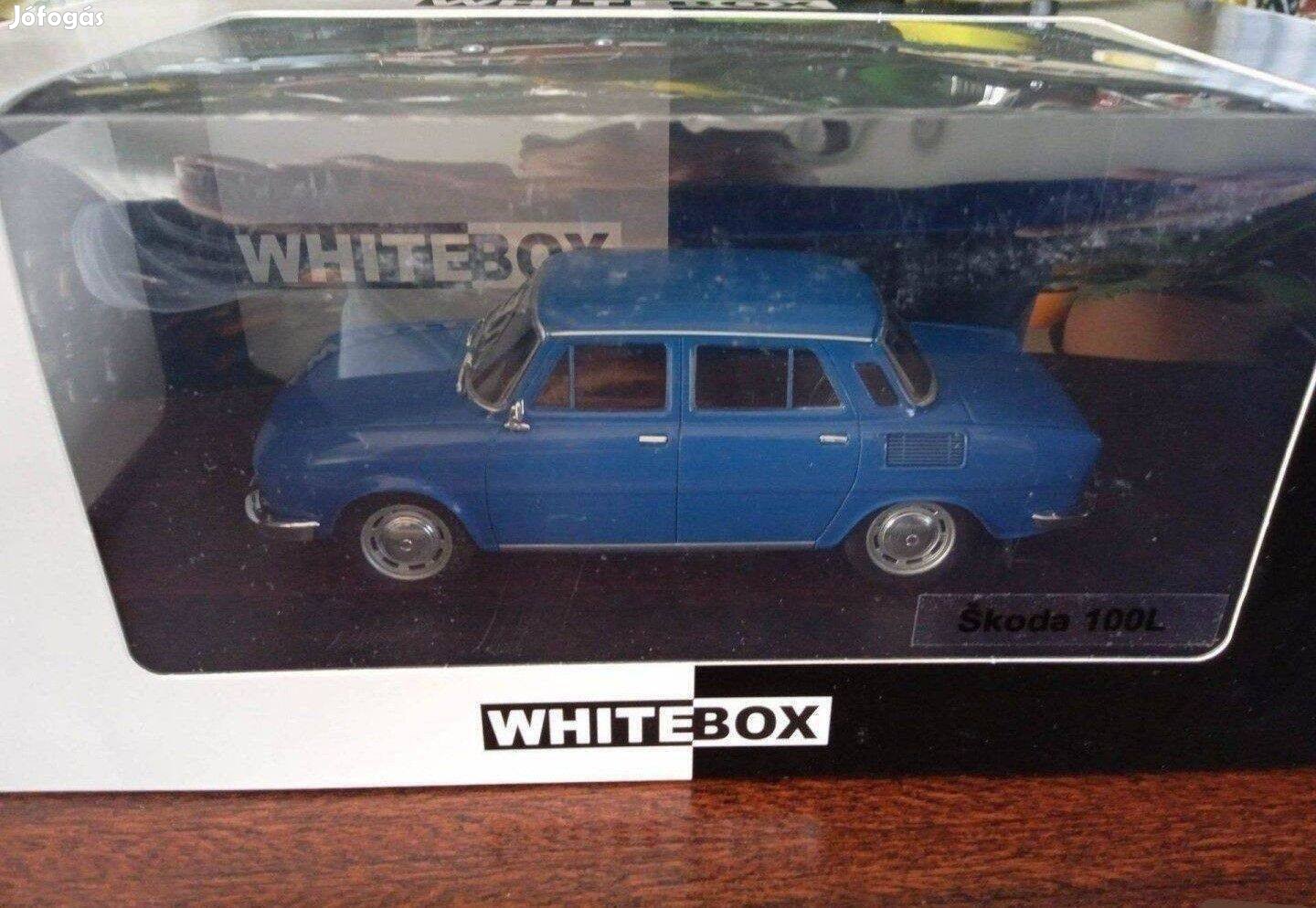 Skoda 100L White-Box kisauto modell 1/24 Eladó