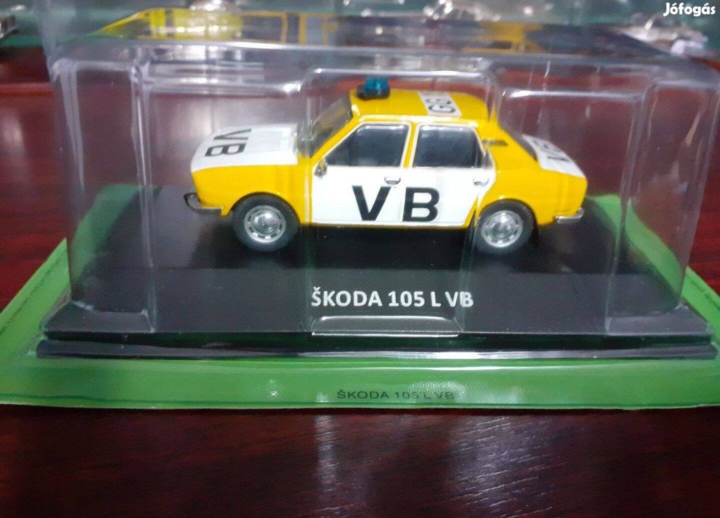 Skoda 105L VB kisauto modell 1/43 Eladó