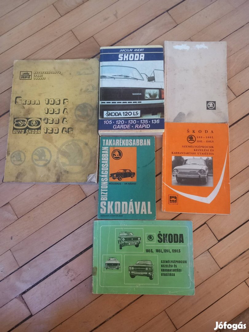 Skoda 105 , 110 , 100 , 120 kezelési utasítás