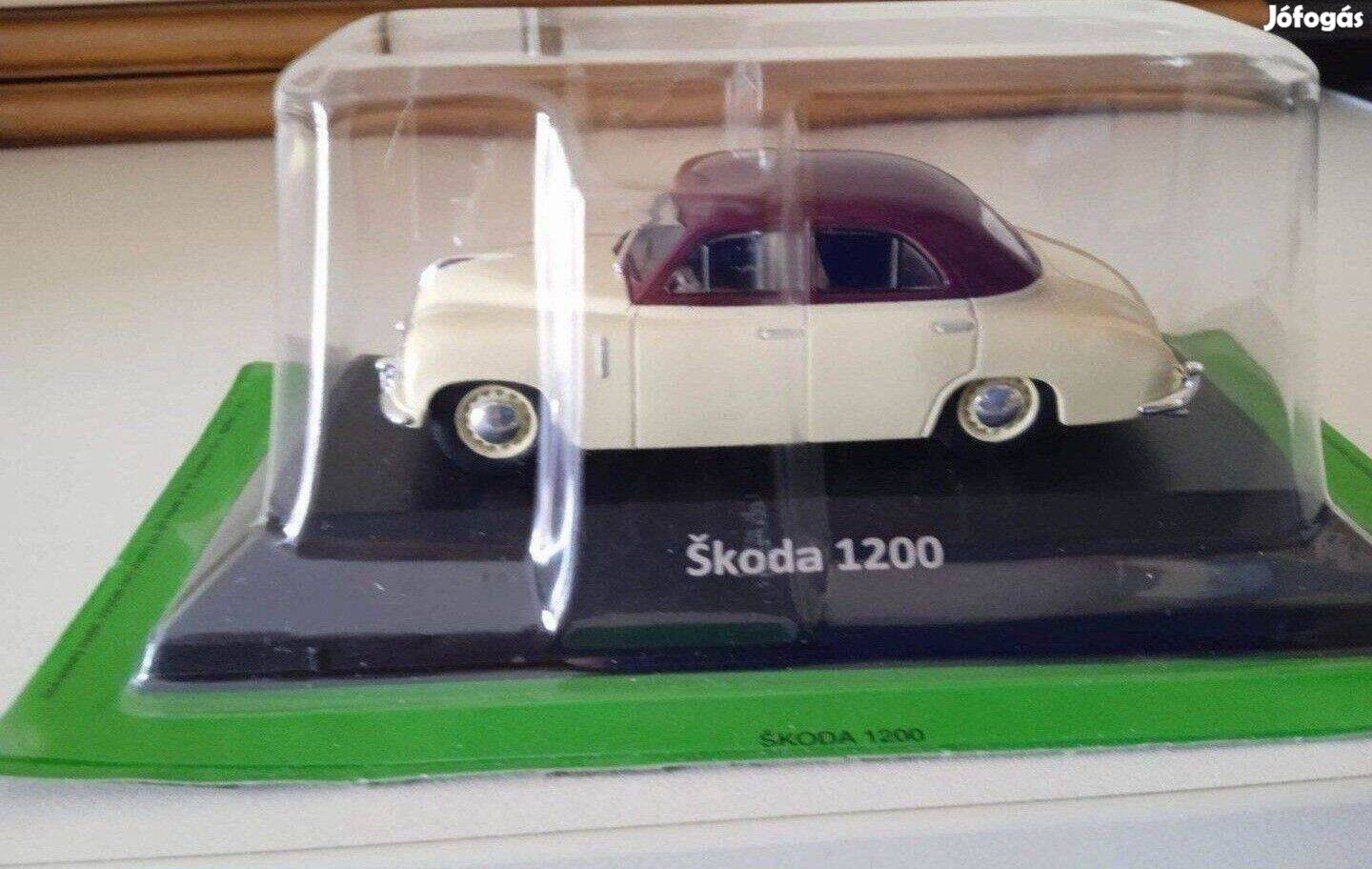 Skoda 1200 kisauto modell 1/43 Eladó