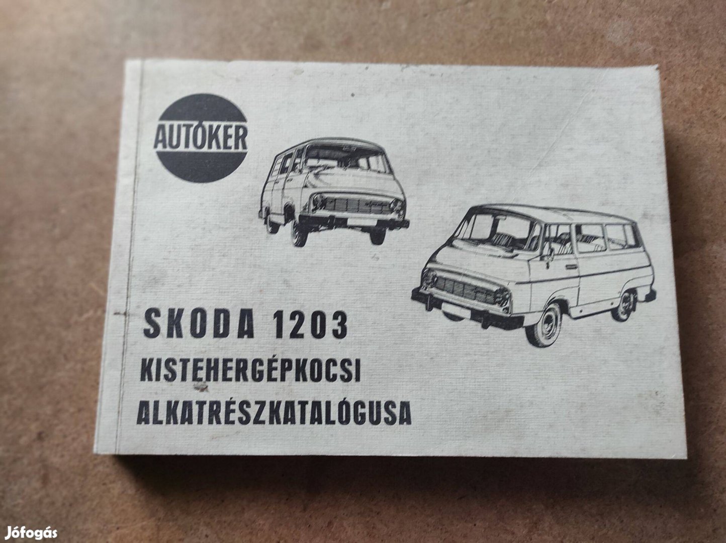 Skoda 1203 kistehergépkocsi alkatrészkatalógus