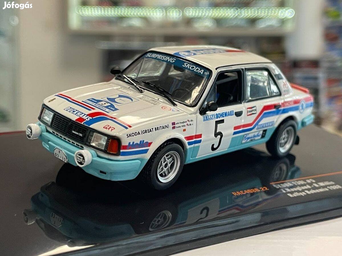 Skoda 130L No.5 Rallye Bohemia 1988 1:43 1/43 Ixo