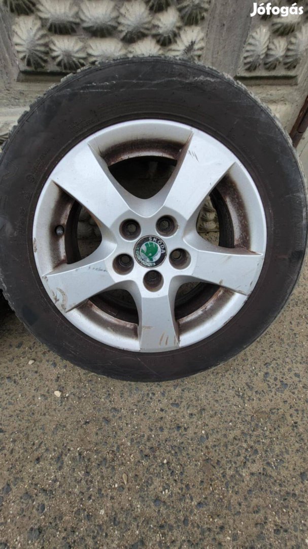Skoda 14-es alufelni szett 5x100 ET43