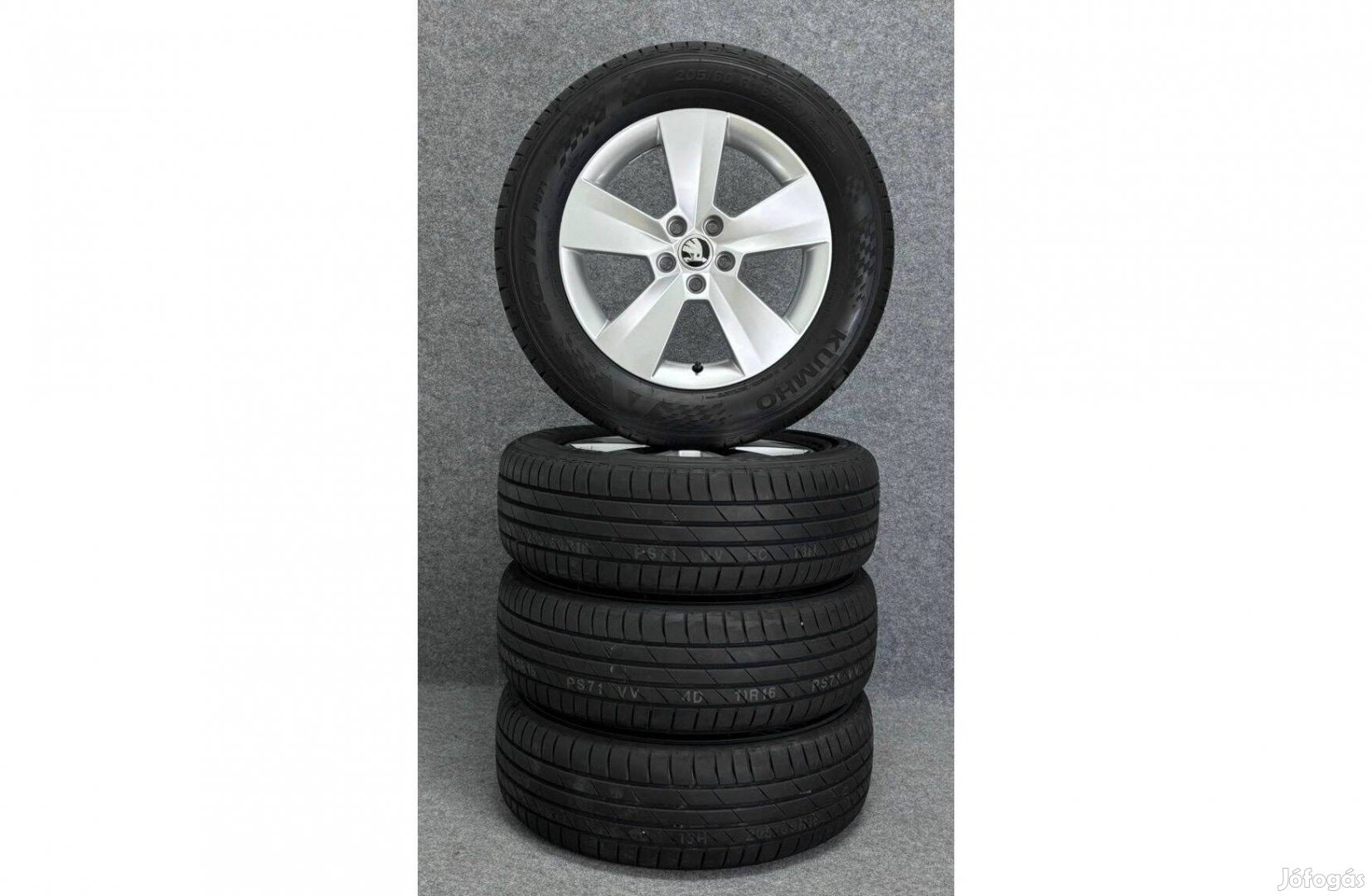 Skoda 16" 5x100 alufelni felni vw volkswagen seat audi