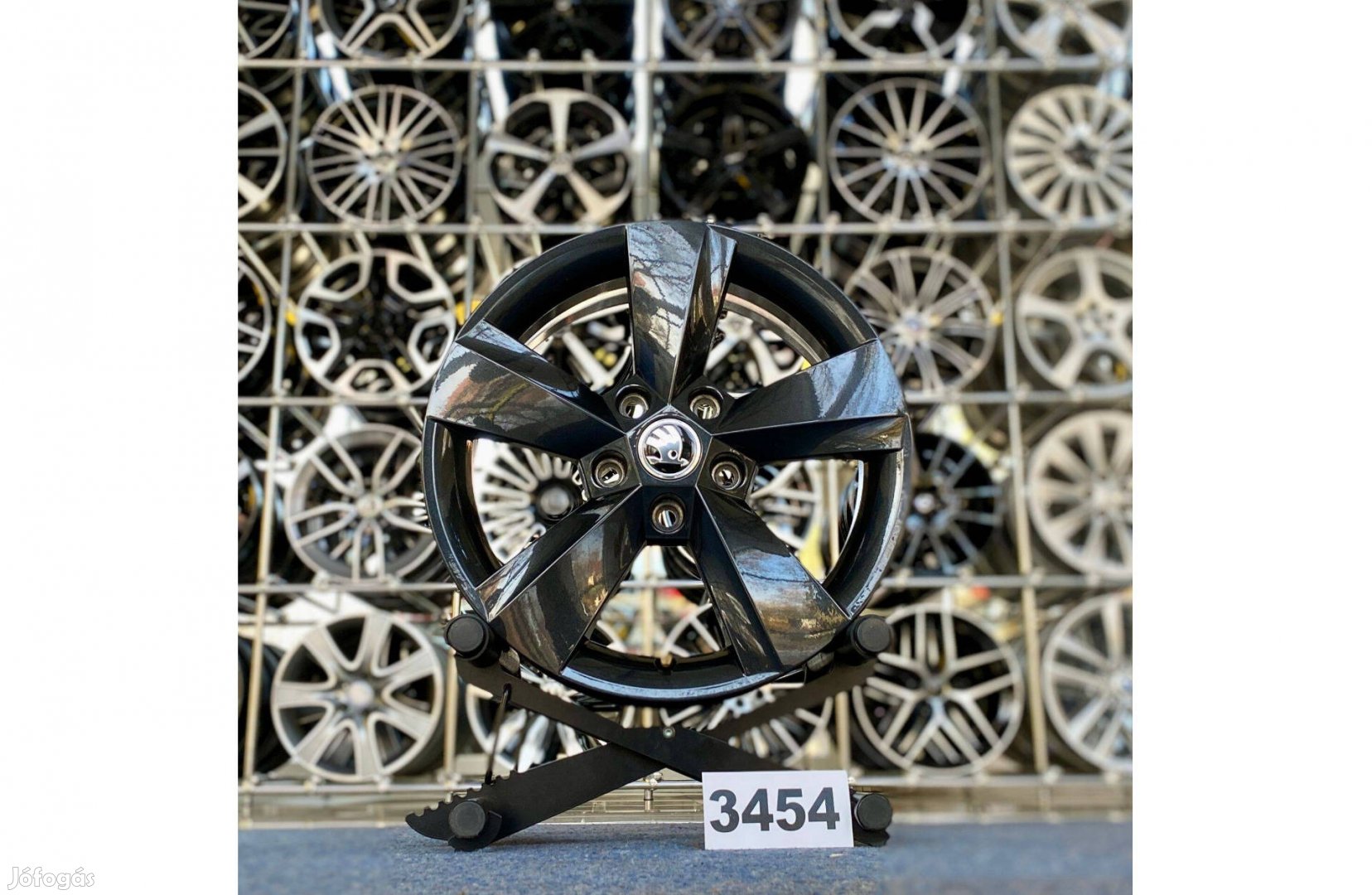 Skoda 16 gyári alufelni felni, 5x112, Octavia (3454)