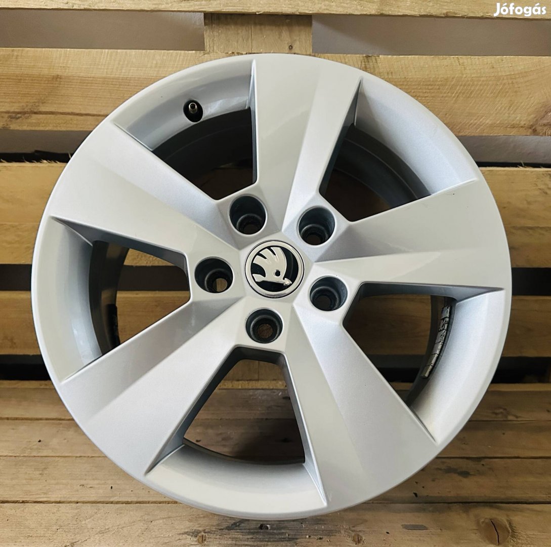 Skoda 16os gyári alufelni 5x112 Octavia Yeti Karoq Kodiaq Superb 