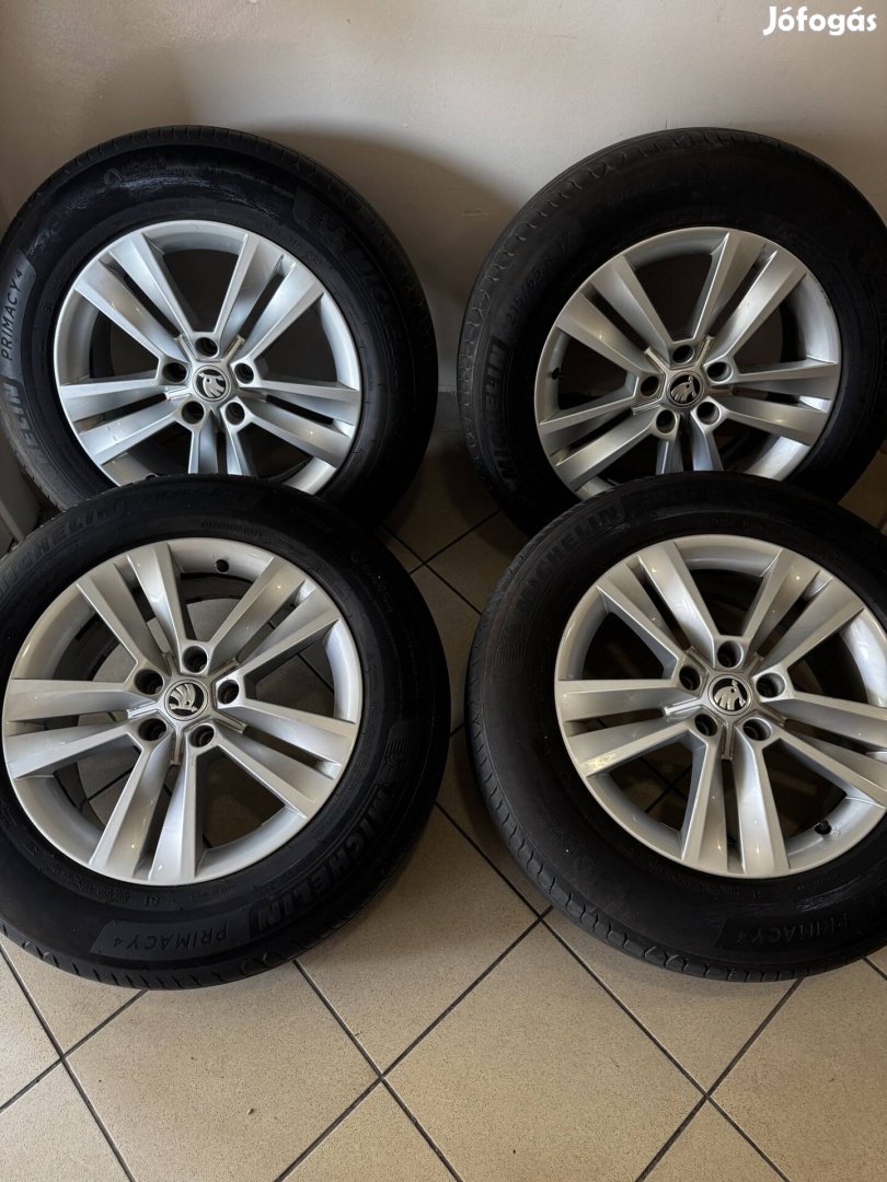 Skoda 17" Gyári alufelni felni Octavia Superb 