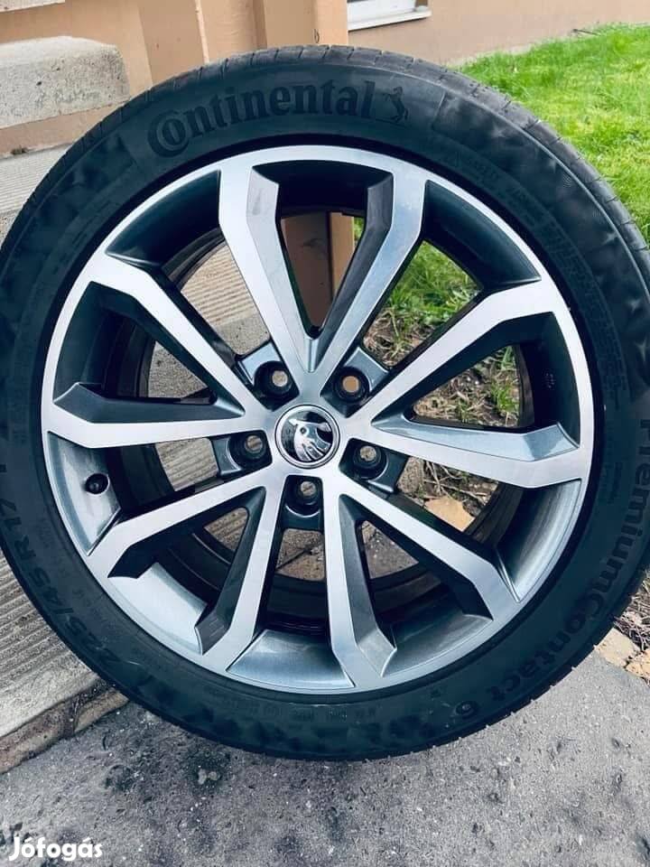 Skoda 17" Hawk alufelni felni Octavia Superb vw 