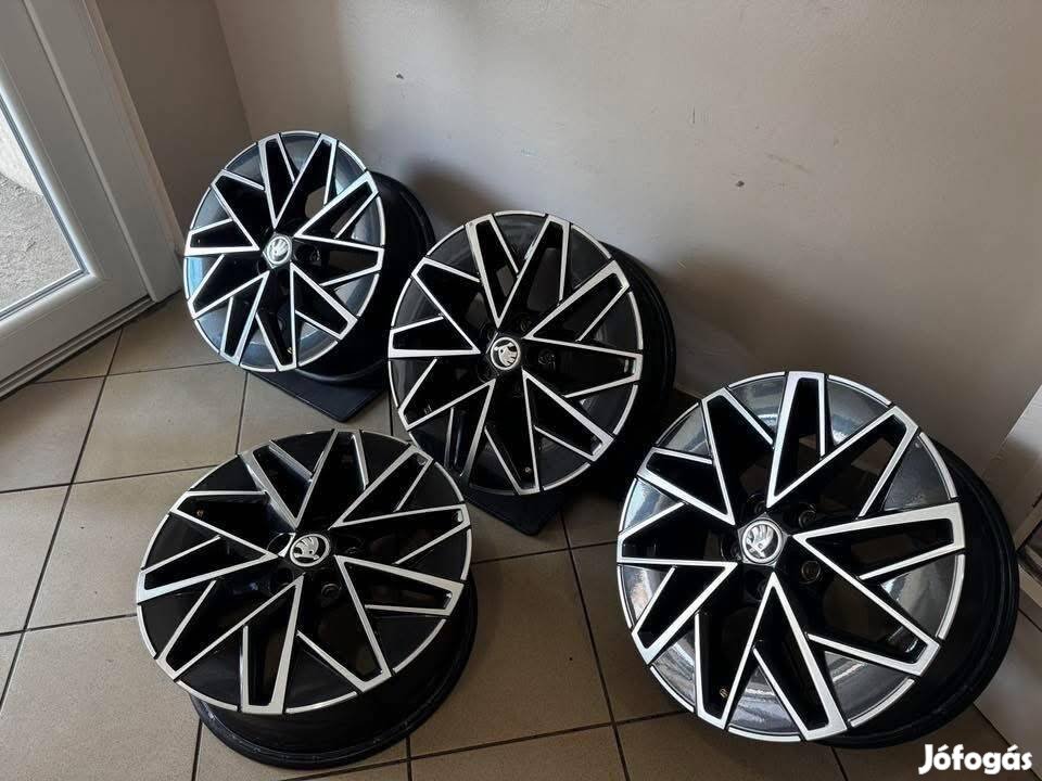 Skoda 17" Pulsar alufelni felni Octavia Superb vw 
