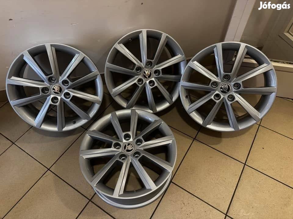 Skoda 17" Teron alufelni felni akár Téli szett is Octavia Superb vw