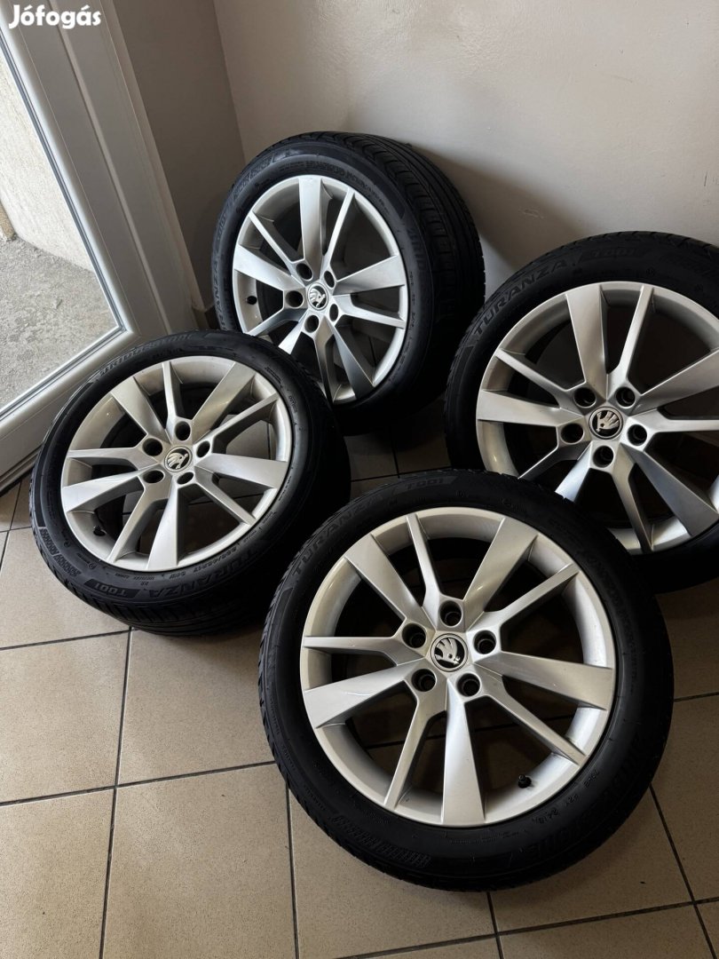 Skoda 17" Trius alufelni felni Octavia Superb vw 