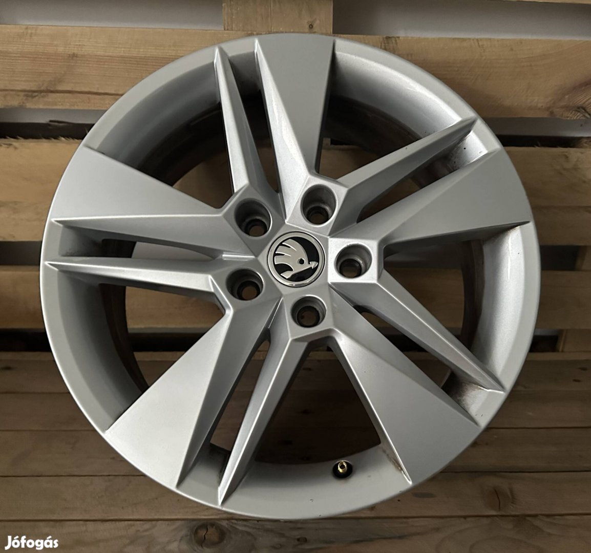Skoda 17es gyári alufelni 5x112 Octavia Superb Karoq Kodiaq Yeti