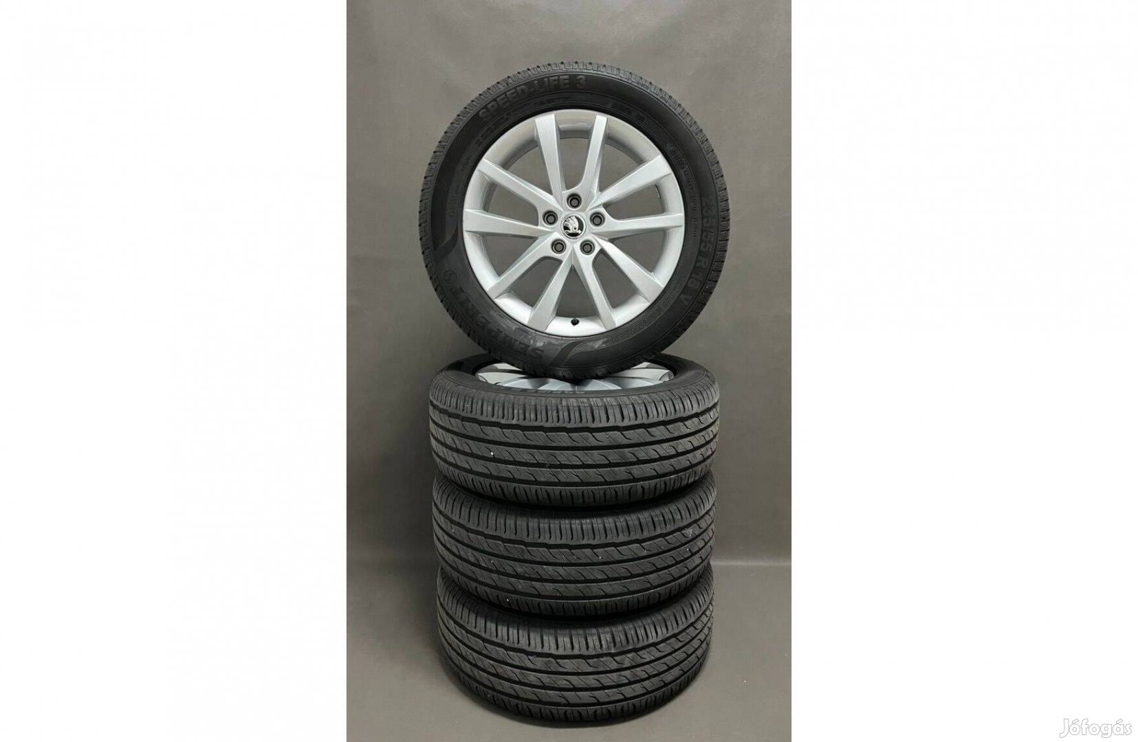 Skoda 18" 5x112 alufelni felni kodiaq 235/55r18 nyári gumi
