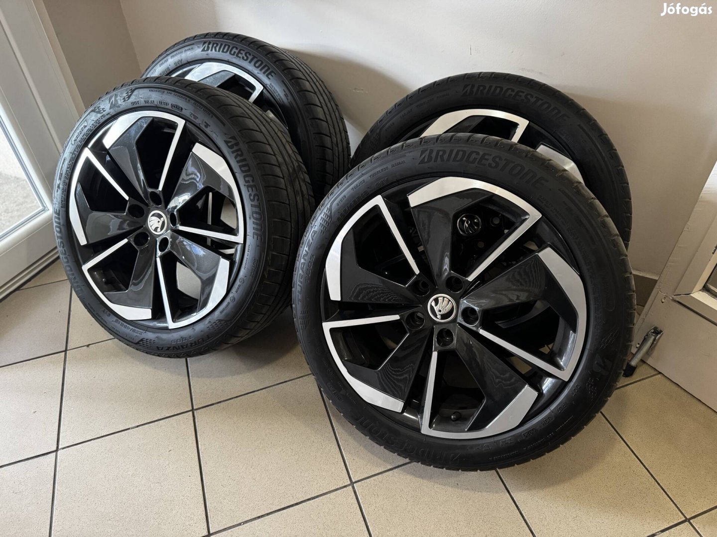 Skoda 18" Comet alufelni felni új nyári szett Octavia Superb vw 