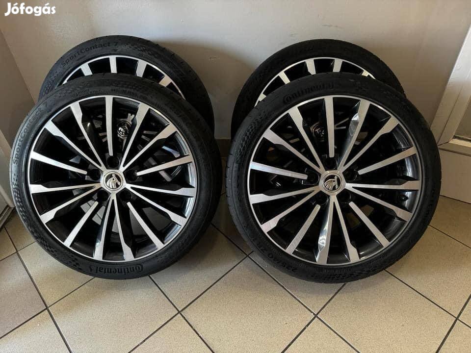 Skoda 18" Trinity alufelni felni Téli szett Superb Octavia vw 