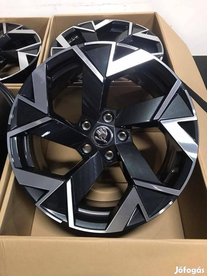 Skoda 18" Trisuli alufelni felni  Superb Octavia 2025 modell 