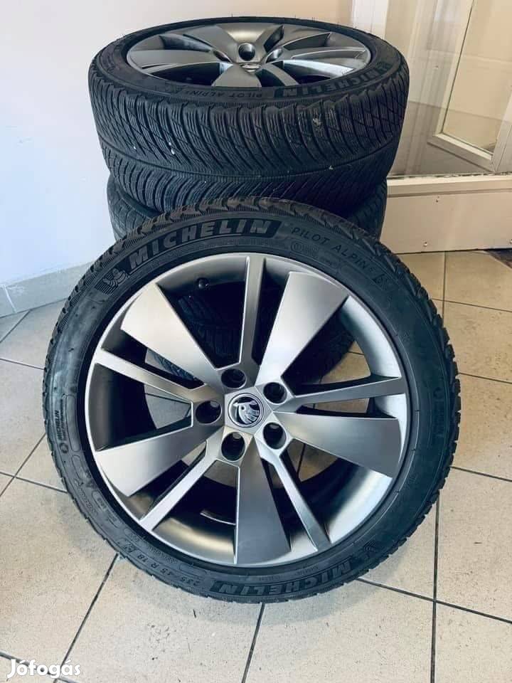 Skoda 18" Zenith Téli szett alufelni felni  Superb Octavia vw 