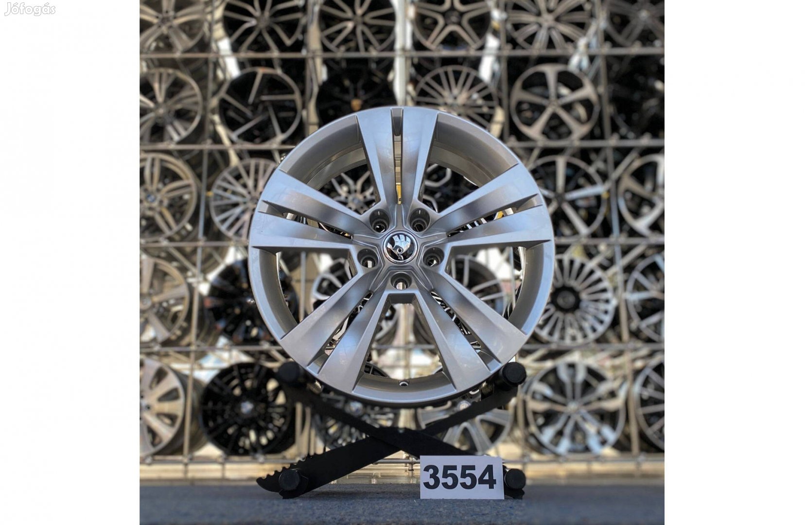 Skoda 18 gyári alufelni felni, 5x112, Kodiaq Octavia (3554)