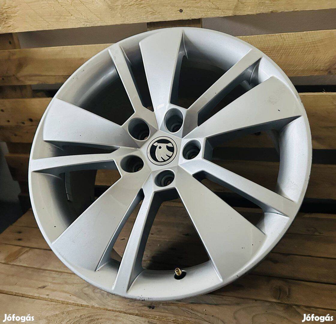 Skoda 18as gyári alufelni 5x112 Octavia Yeti Superb Kodiaq Karoq