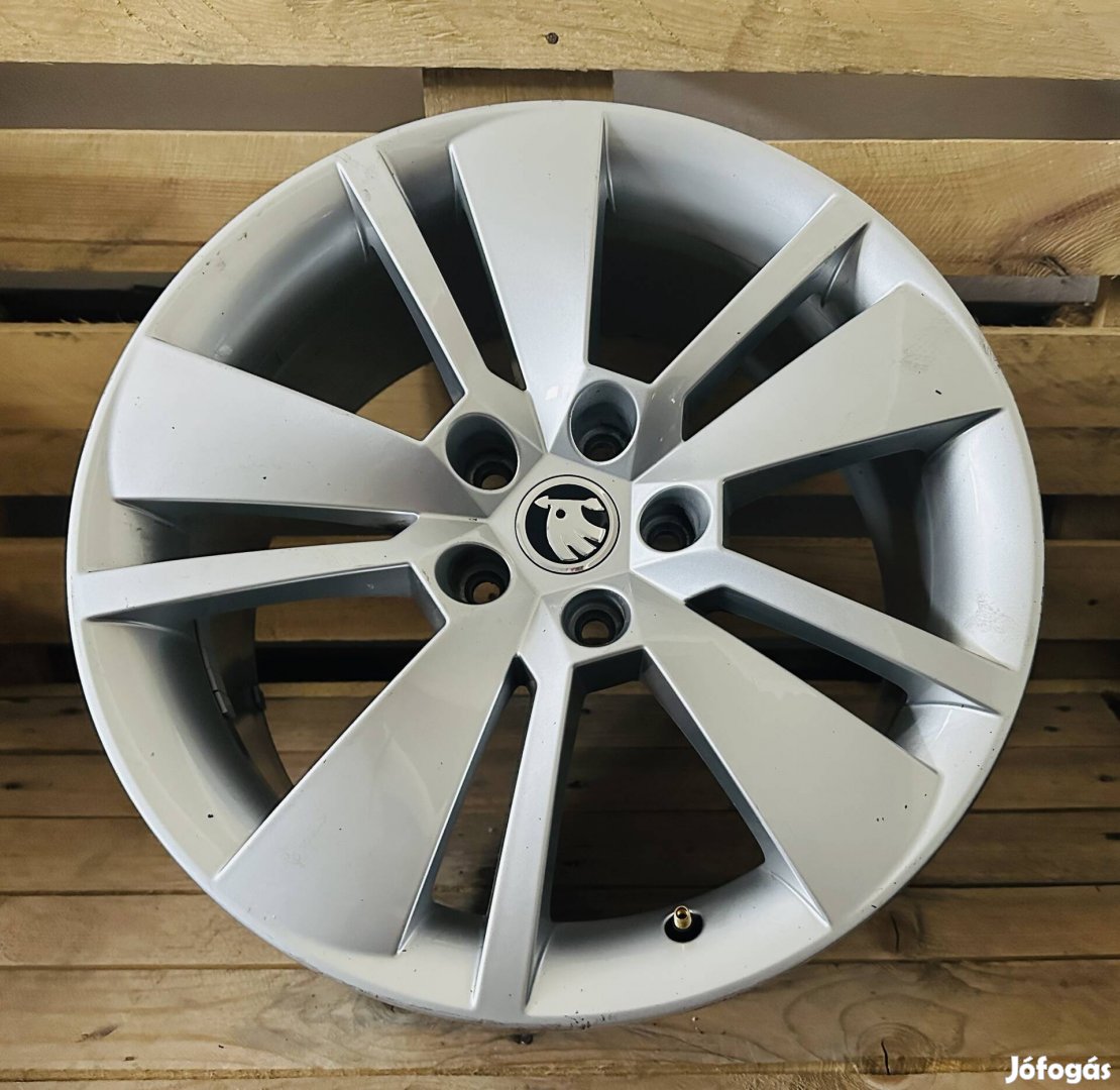 Skoda 18as gyári alufelni 5x112 Octavia Yeti Superb Kodiaq Karoq
