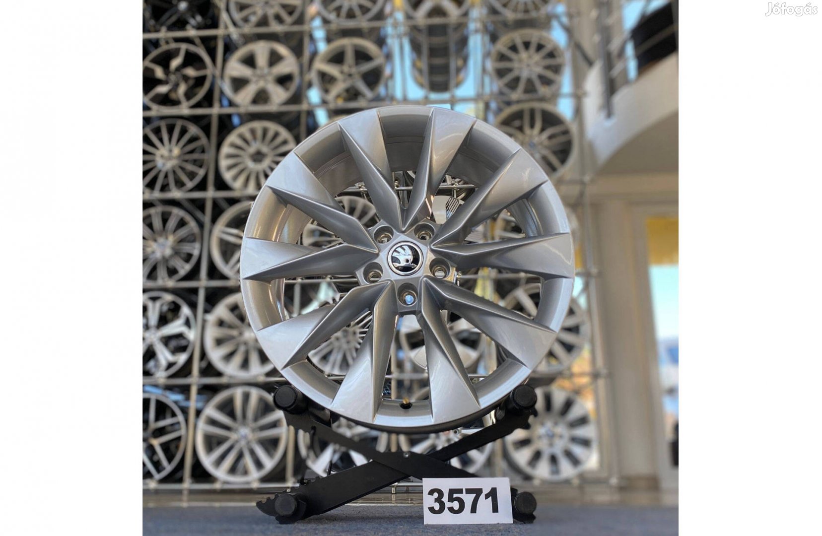 Skoda 19 gyári alufelni felni, 5x112, Superb Kodiaq (3571)