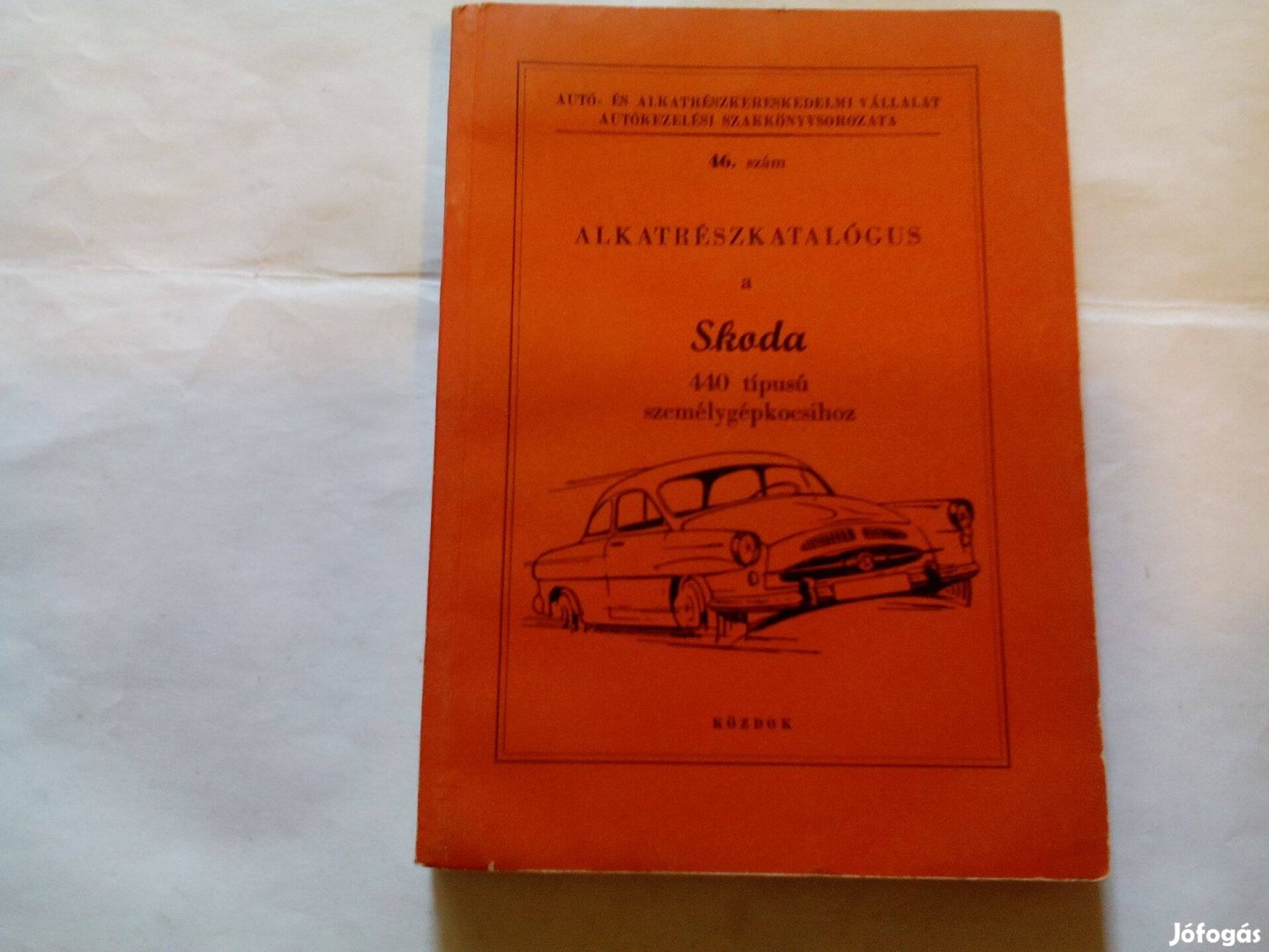 Skoda 440, Octavia, alkatrészkatalógus