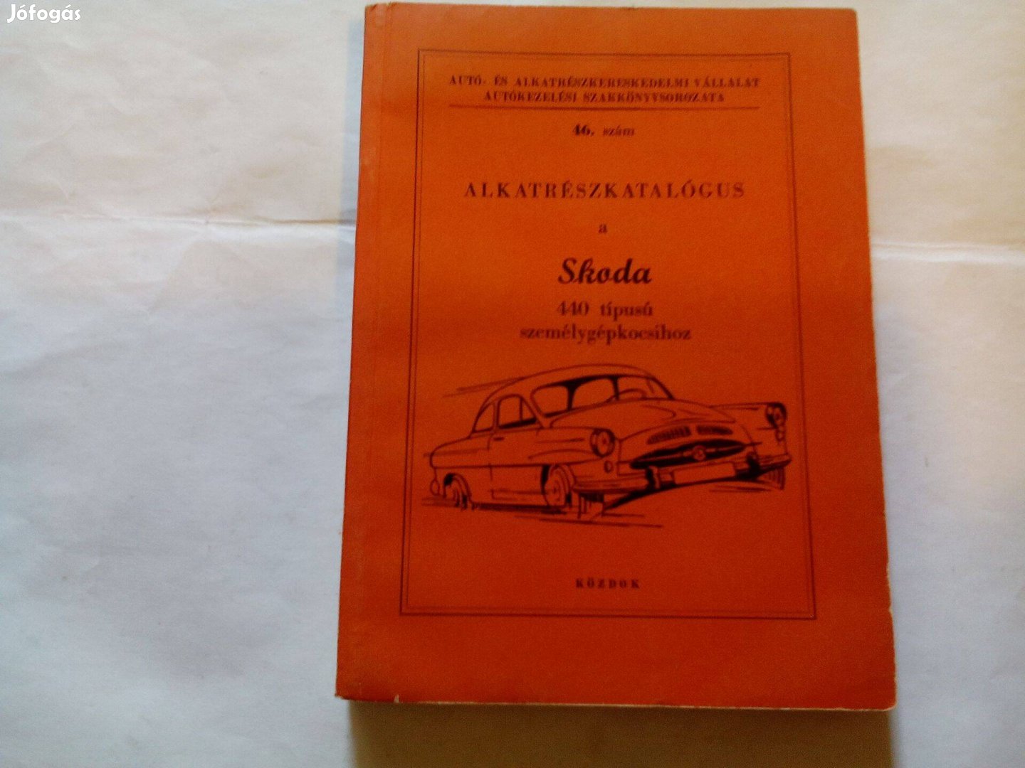 Skoda 440, Octavia, alkatrészkatalógus