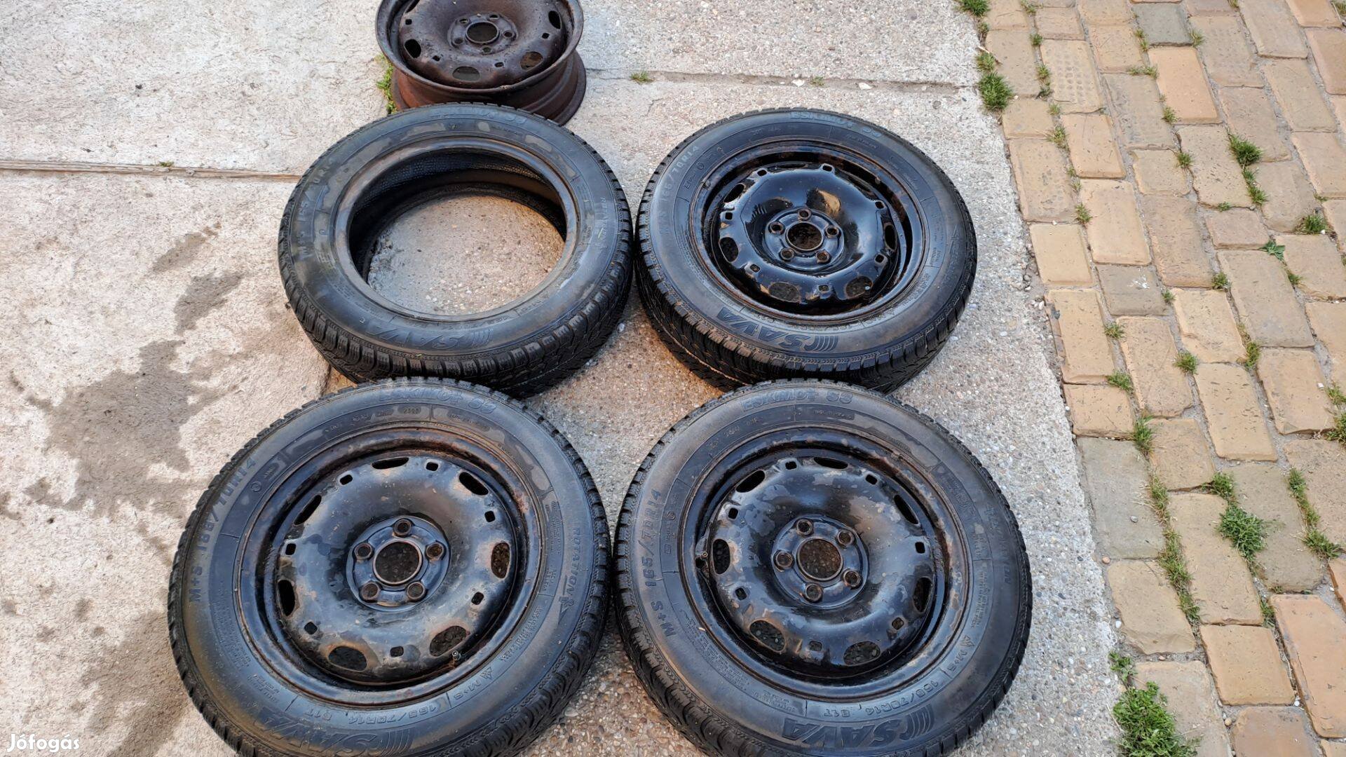 Skoda 5x100 felni szett olcsón!