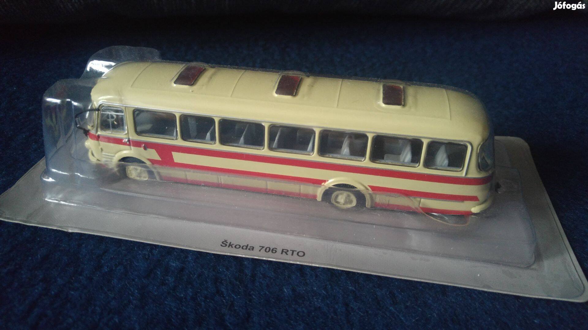 Skoda 706 RTO autóbusz modell - Új, bontatlan bliszterben