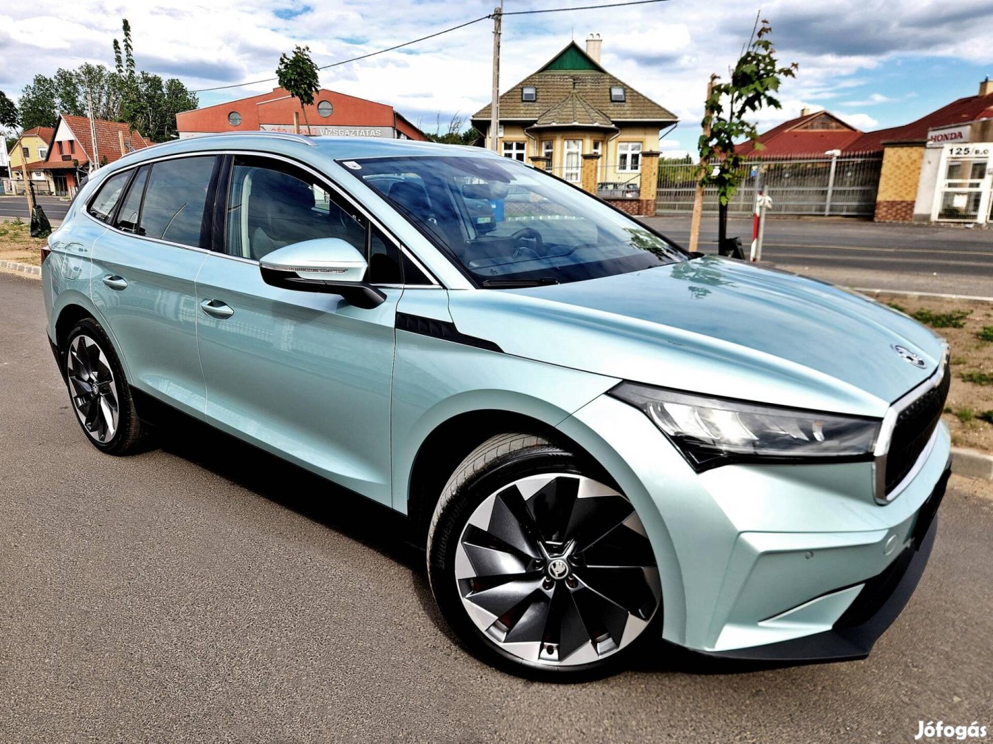 Skoda Enyaq iV 80 Sportline Kamera Ülés Kormány...