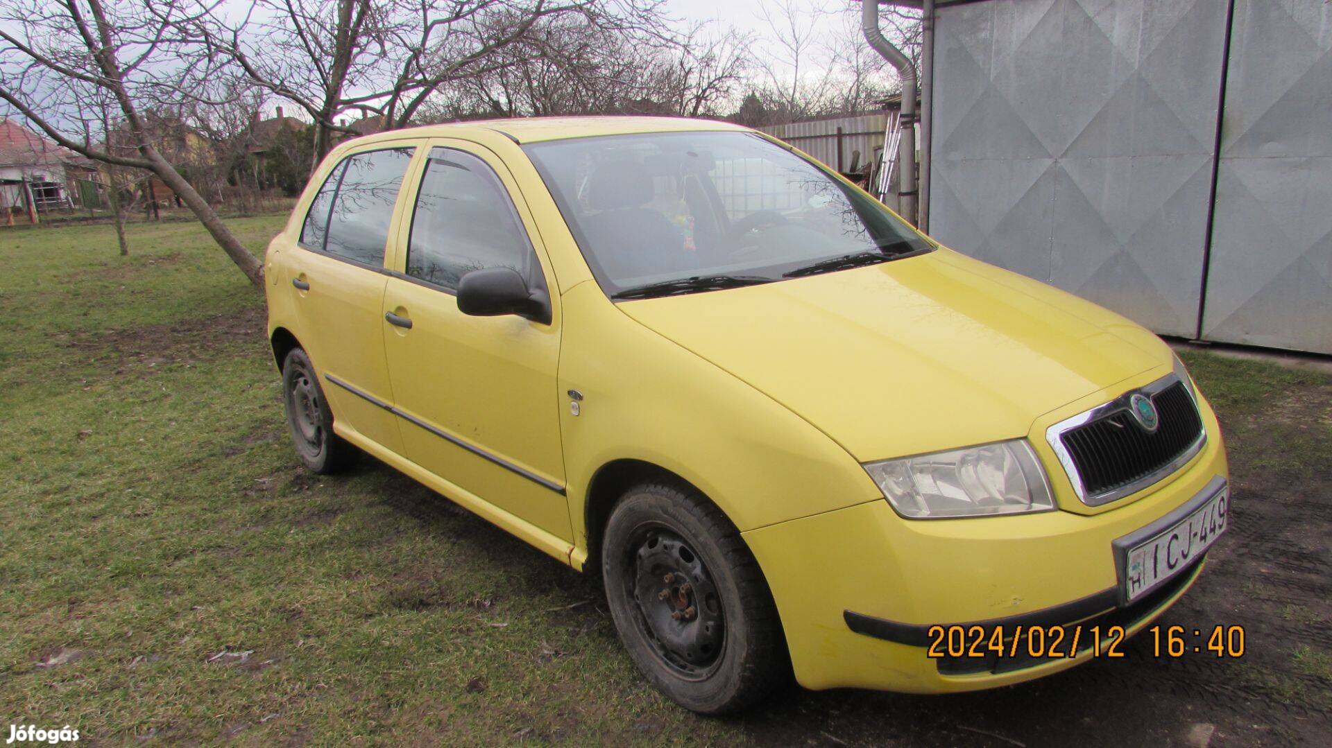 Skoda Fabia 1 motorhibásan eladó