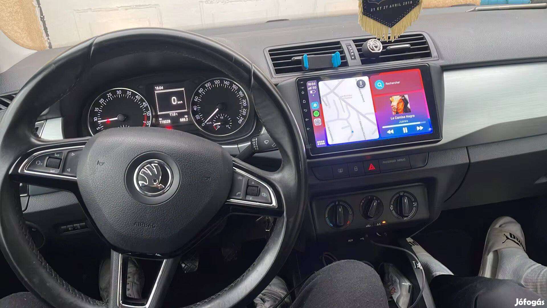 Skoda Fabia 3 Android Kijelző Rádió Multimédia Hifi Fejegység Carplay