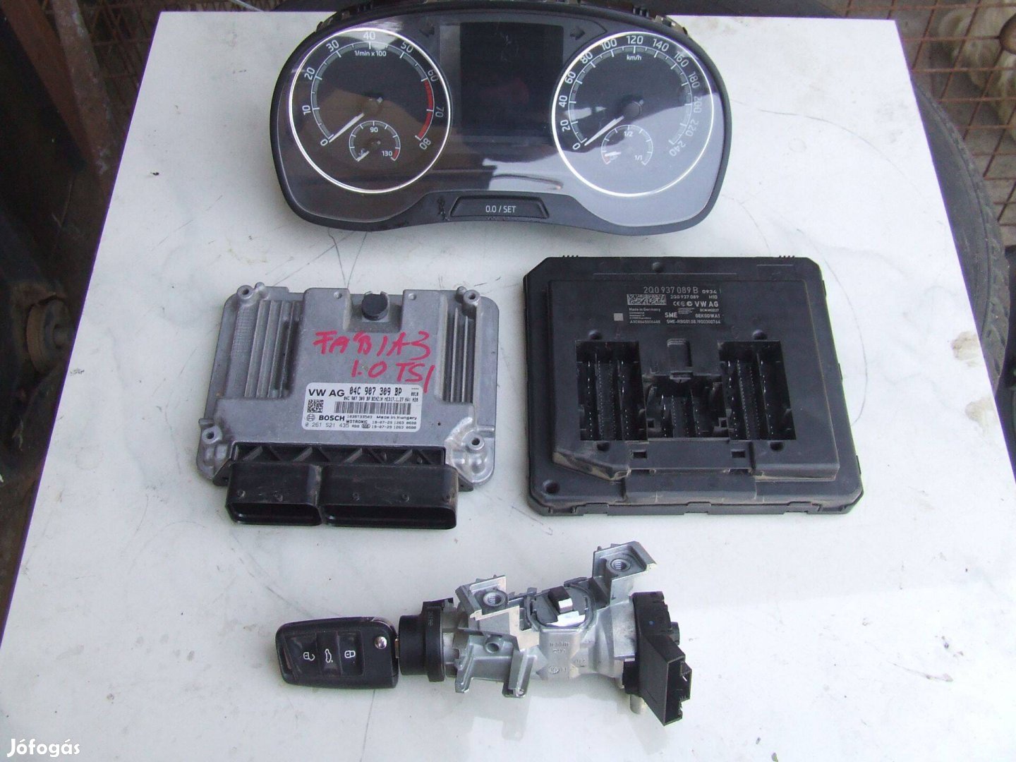 Skoda Fábia 3 as 1.0 tsi motorvezérlő szett 2014-2021