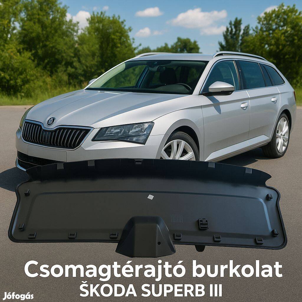 Skoda Fabia 3 kombi (NJ5) 1.0 TSI csomagtérajtó burkolat 6V9867975