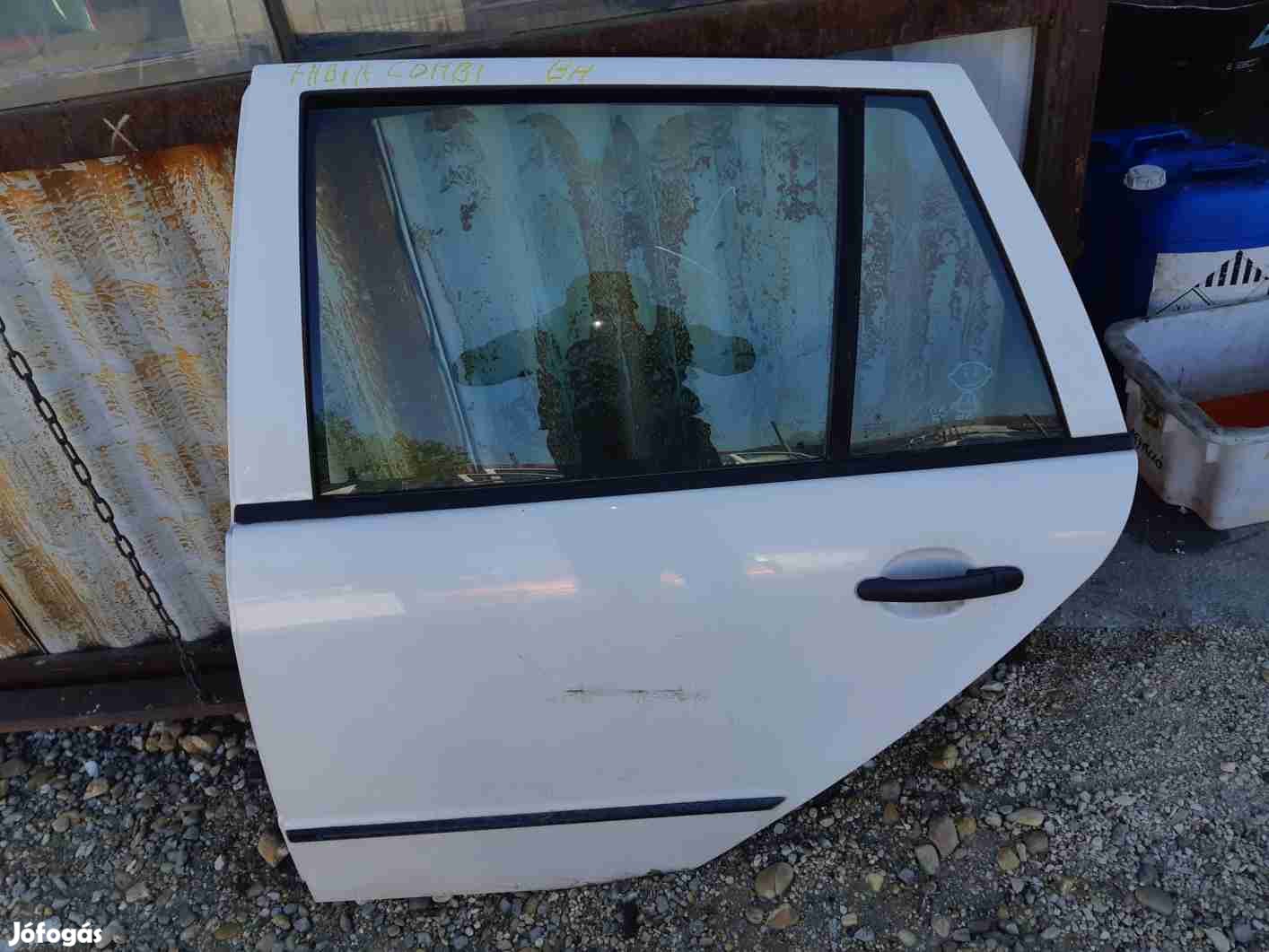 Skoda Fabia Bal Hátsó Ajtó