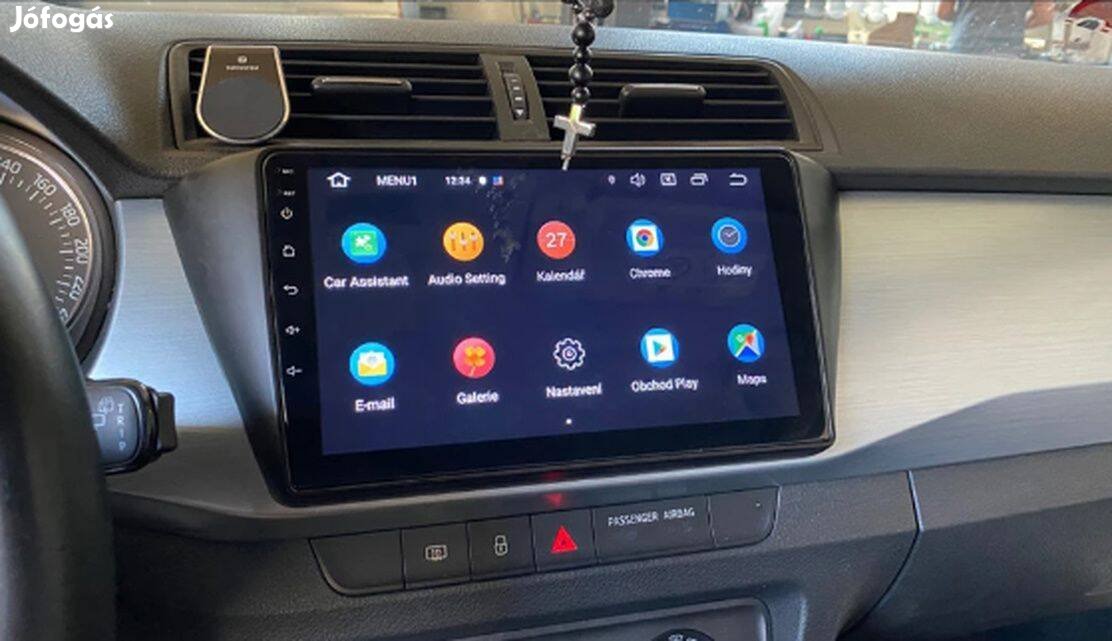 Skoda Fabia Carplay Multimédia Android GPS Rádió Tolatókamerával