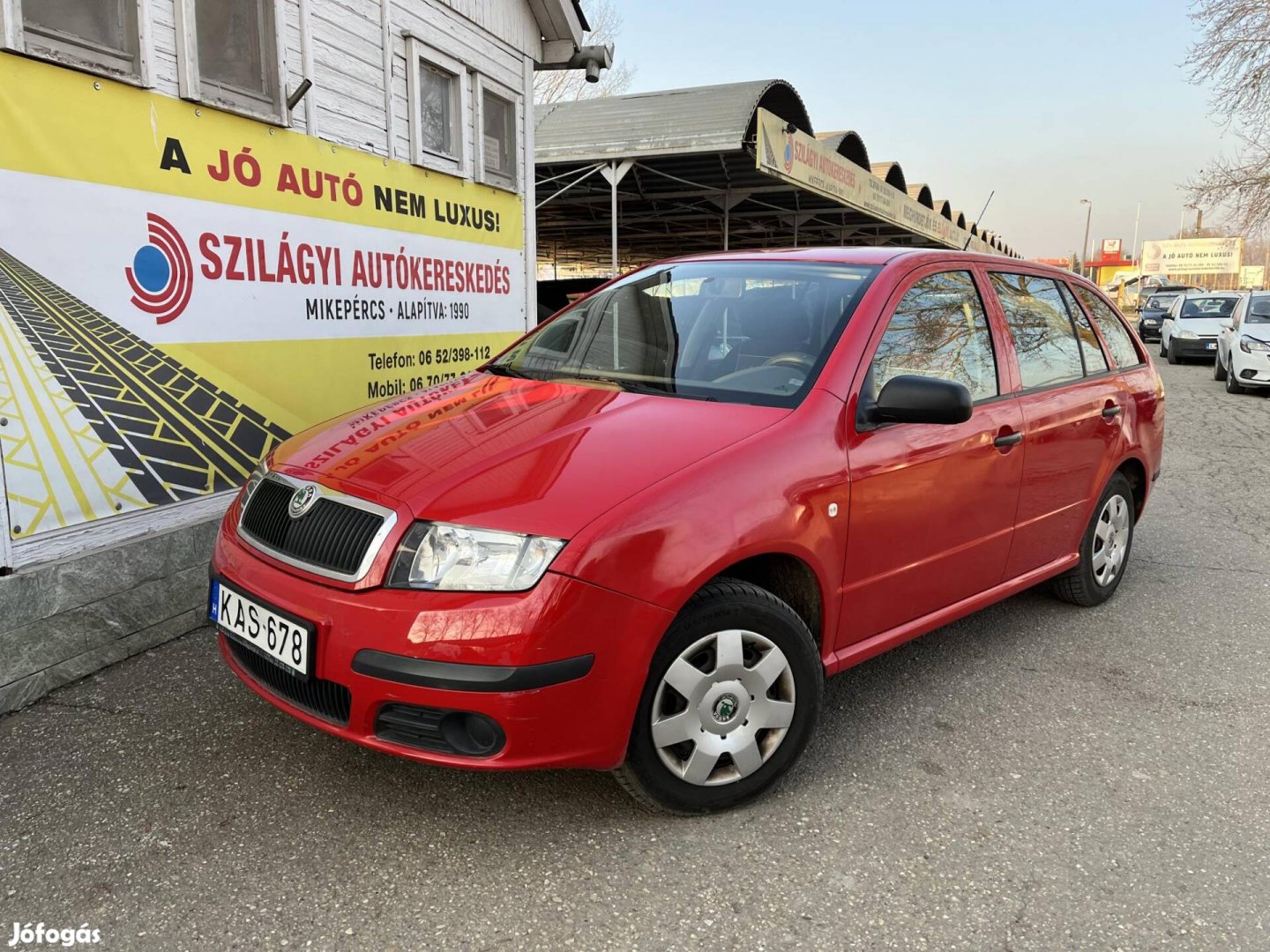 Skoda Fabia Combi 1.2 12V Classic ITT és Most A...