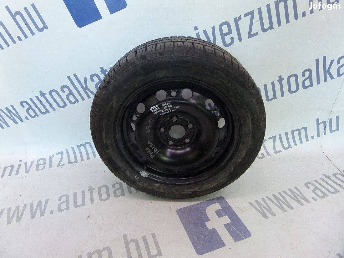 Skoda Fabia Eladó 1db 5x100 15&quot; acélfelni gumival 195/55/R15 agym