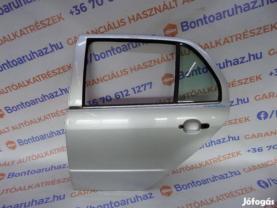 Skoda Fabia Eladó gyári bal hátsó ajtó, sedan, 5ajtós szín:9102