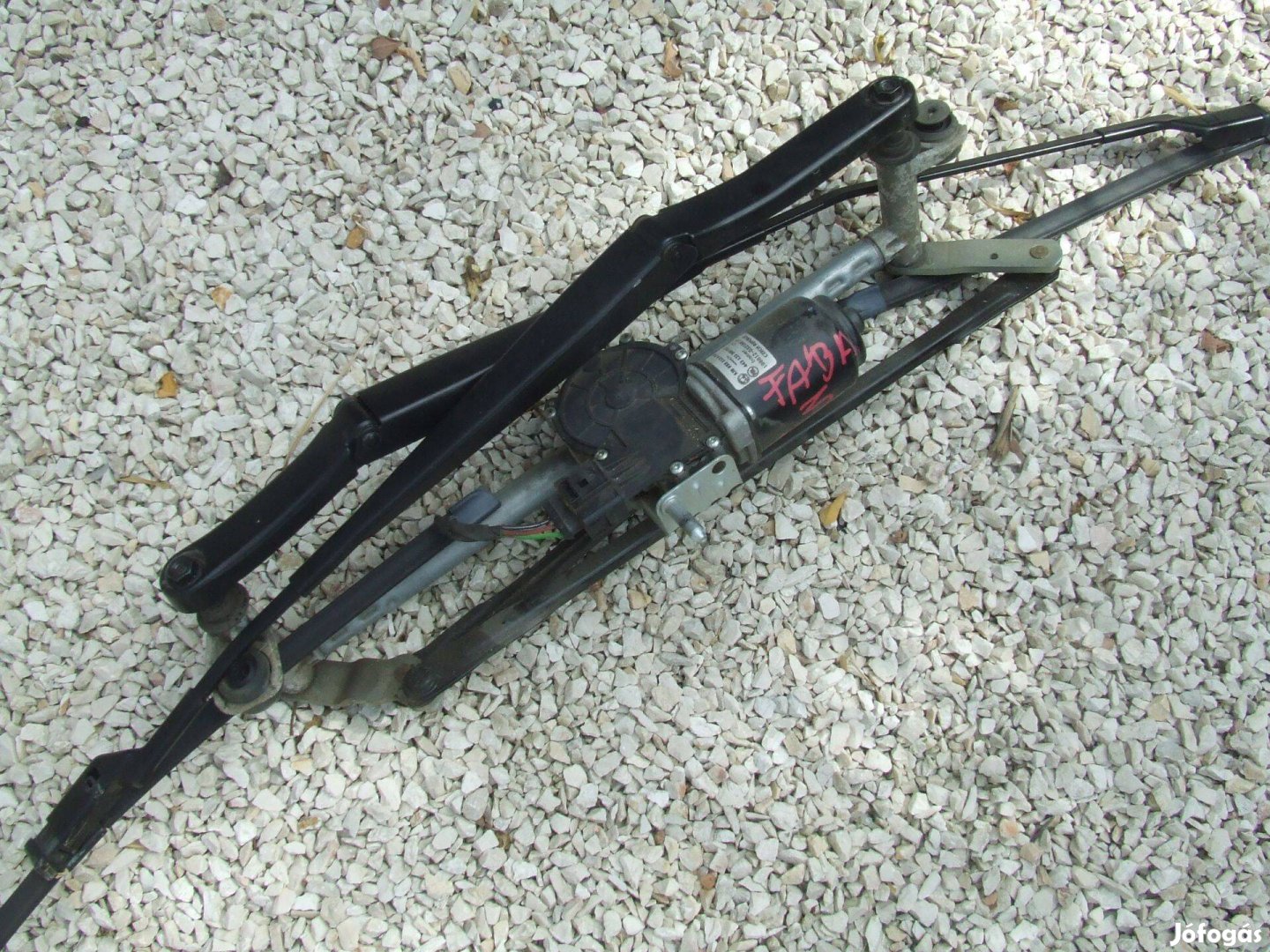 Skoda Fábia III as ablaktörlő motor szerkezet lapátok 2014-