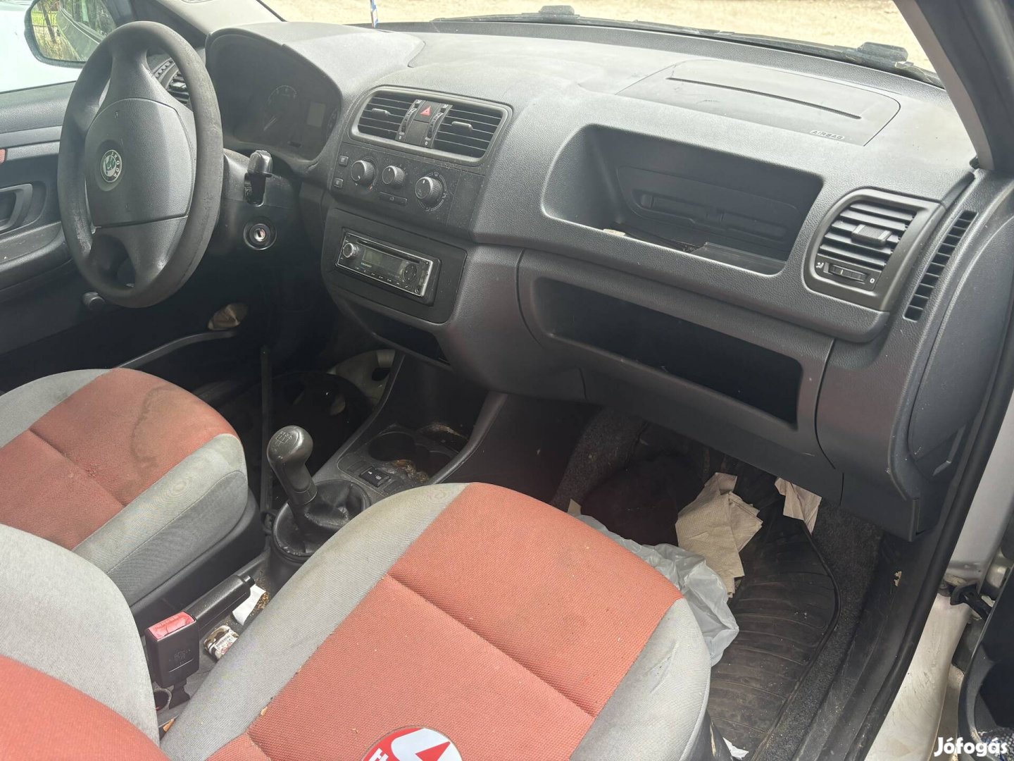 Skoda Fabia II 2 légzsák szett műszerfal 