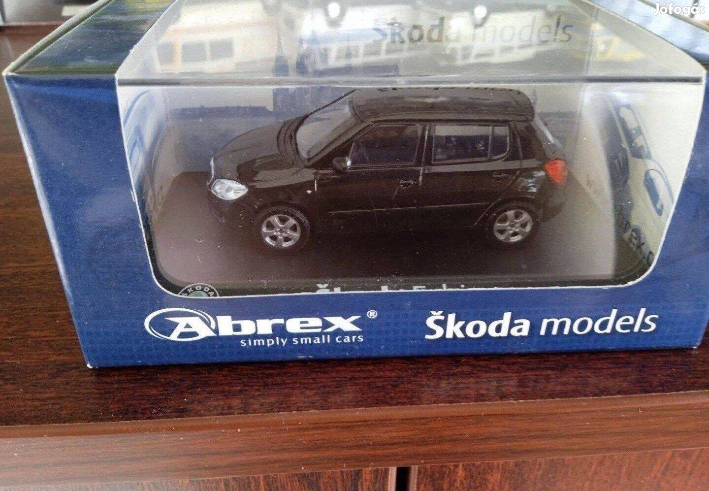 Skoda Fabia II "Abrex" kisauto modell 1/43 Eladó