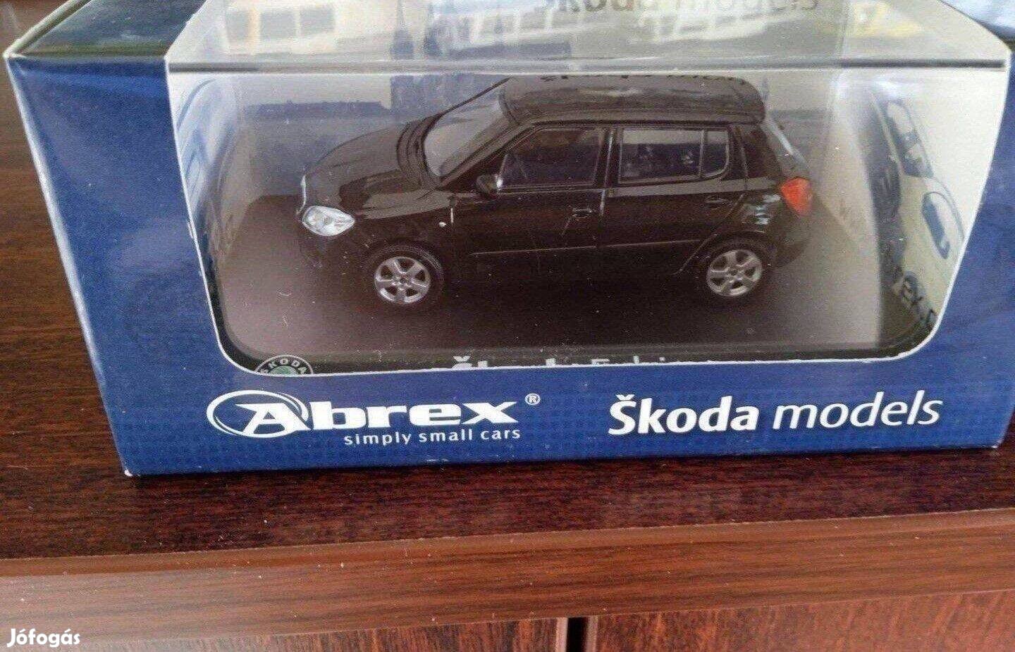 Skoda Fabia II "Abrex" kisauto modell 1/43 Eladó