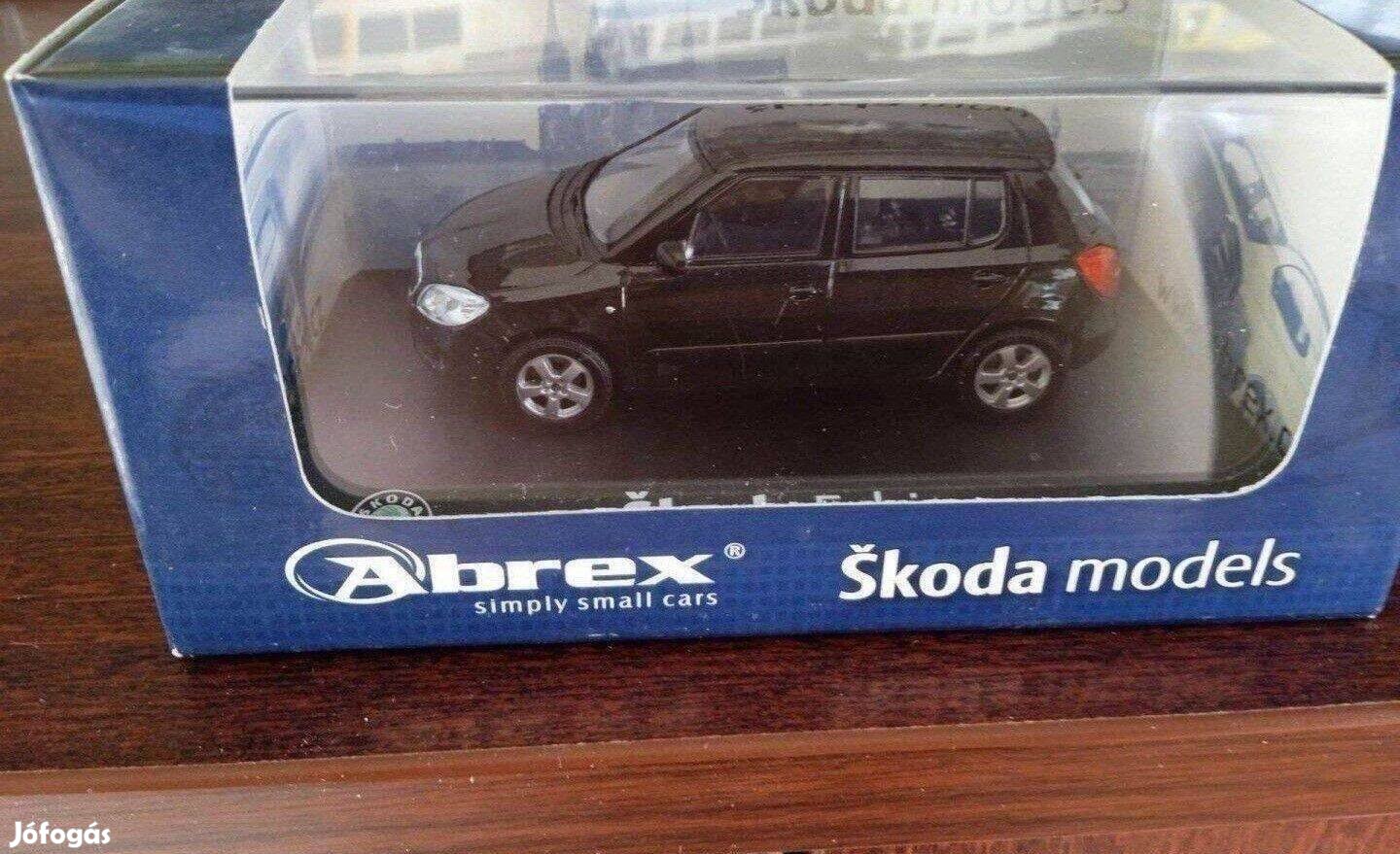 Skoda Fabia II "Abrex" kisauto modell 1/43 Eladó